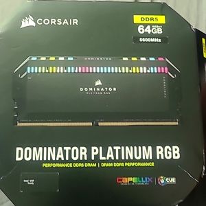 Corsair Dominator Platinum RGB DDR5 64GB (4x16GB) 5600MHz C36 Intel